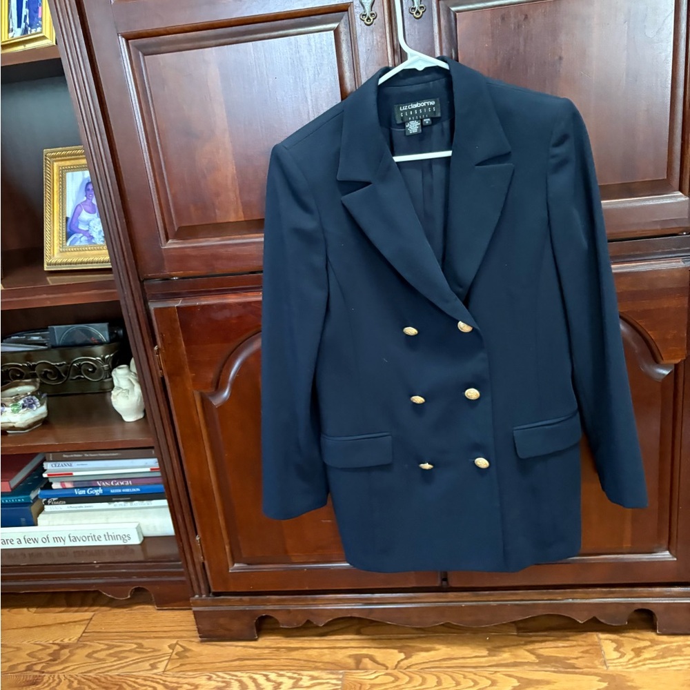 A Navy Blue Liz Blazer